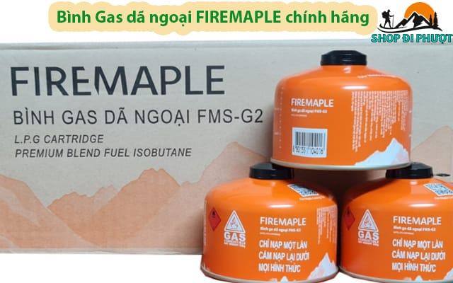 Bình gas dã ngoại Fire Maple FMS-G2 520ml chính hãng